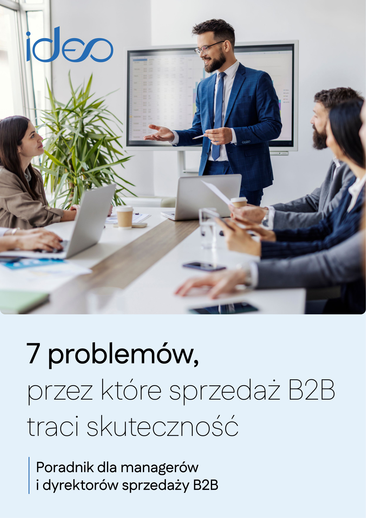Ebook / lead magnet: 7 problemów, które blokują sprzedaż B2B